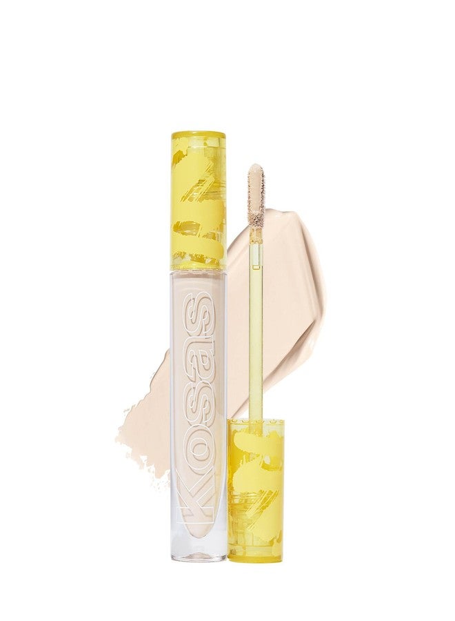 Kosas Revealer Concealer - Medium Coverage Makeup with Hyaluronic Acid, Conceals Dark Circles Under Eyes, Dark Spots and Blemishes + Brightens, Hydrates, Long-Lasting & Vegan, (Tone 2.3 N) - Image 1